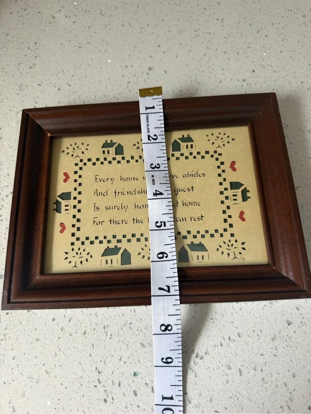 Vintage classic framed